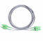 Single Mode Patch Cord Fiber Optic Jumper SC/APC-SC/APC 3M PVC Grey Cable