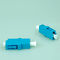 LC Singlemode Fiber Optic Adapter simplex blue color LC optical adapter