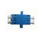 LC/UPC Fiber Optic Adapter duplex blue color ROHS certificater material