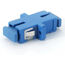 Blue color plastic Ceramic or Bronze Sleeve Low insertion loss and high return loss FC Fiber Optic Adapter