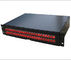 48 ports Slidable type Rack Mounted terminal box ODF black cold rolling steel sheet with FC/UPC adapter