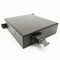 12 port Cold Rolled Steel Sheet Black color High Integrated FTTH Terminal Box , Fiber Net Work MPO Panel LC SM