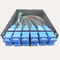 12 port Cold Rolled Steel Sheet Black color High Integrated FTTH Terminal Box , Fiber Net Work MPO Panel LC SM