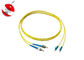 FC-LC Single mode, Duplex, Fiber Optic Patch Cord, telecom class, high quality