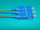 Fiber Optic connector SC pc/upc  singlemode simplex  2.0mm RohS material blue housing