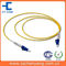 LC Singlemode Fiber Optical Patch Cord Telecom class , Polishing A