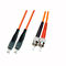 Fiber Optic Patch Cord FC To ST Multimode Duplex In Industrial