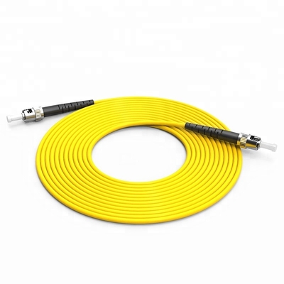 G652D 0.3mm Single mode simplex ST ST Fiber Optic Patch Cords