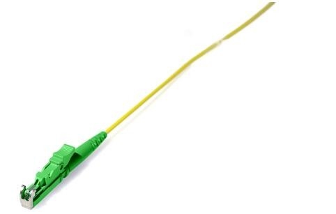 Telecommunication 2.0mm APC UPC Fiber Optic Pigtail E2000