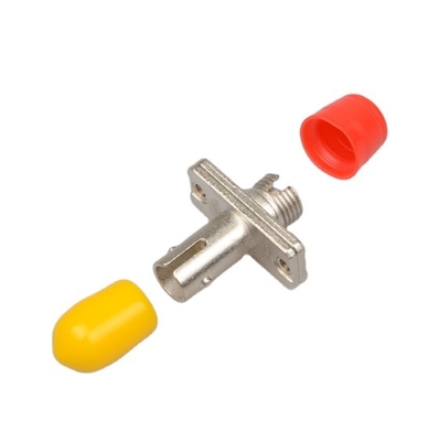 Hybrid Simplex Female Zirconia Sleeves SC To FC Fiber Adapter