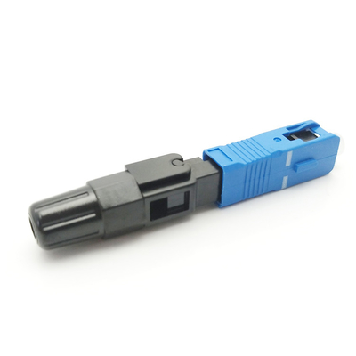 Pre Embedded Ftth 3.0mm Sc Upc Fast Connectors Assembly