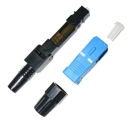 Pre Embedded Ftth 3.0mm Sc Upc Fast Connectors Assembly