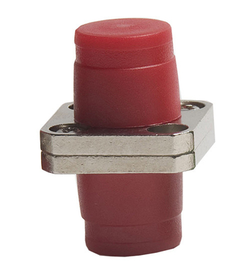 Square Type FC UPC To FC UPC Simplex Fiber Optic Adapter