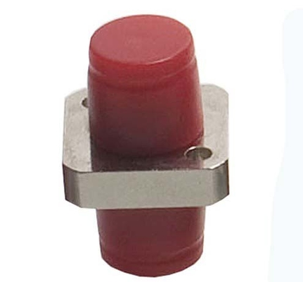 Square Type FC UPC To FC UPC Simplex Fiber Optic Adapter