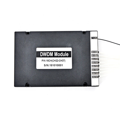 100G 16 Channel DWDM MUX DEMUX For Telecommunication