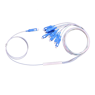 900um Steel Tube Type 1X64 Plc Optical Cable Splitter