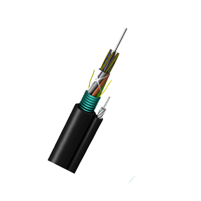 36 Fiber Waterproof PE Jacket GYTC8S Optical Wire Cable
