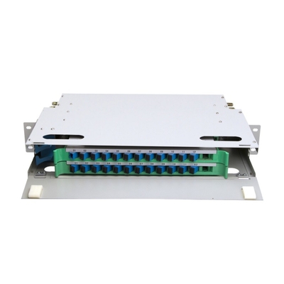 24 48 Port SC FC ST LC Optical Fiber Distribution Frame