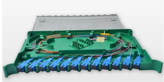 24 48 Port SC FC ST LC Optical Fiber Distribution Frame
