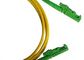 LSZH 3.0mm cable diameter Single-mode low insertion loss E2000 Fiber Optic Patch Cord
