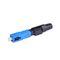 Fiber Optic Fast Connector SC APC UPC Quick Connector For FTTH Drop Cable Field Termination