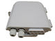 2 Port Plastic Optic Fiber Distribution Box 8 Port For FTTH / CATV
