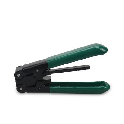 Pre set ergonomic Flat FTTH Fiber Optic Cable Stripper