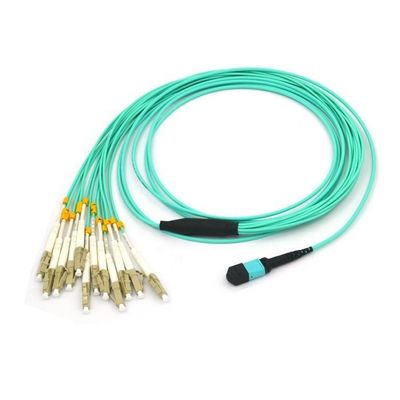 MPO MTP 40G QSFP+ TO 4X10G SFP+ Fiber Optic Harness