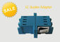 LC/PC Singlemode, duplex, PBS material, blue color FIBER OPITC ADAPTER
