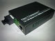 Black color RJ-45 SC Fiber Optic Ethernet Media Converter Apply to the Campus Broadband Network