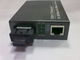 Black color RJ-45 SC Fiber Optic Ethernet Media Converter Apply to the Campus Broadband Network