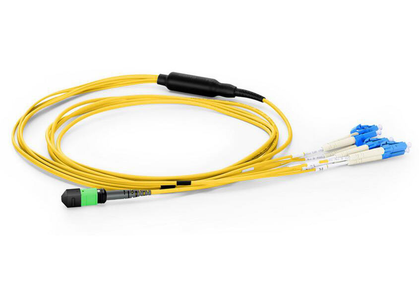 MPO 12F APC Mtp To LC Mpo Optical Patch Cord