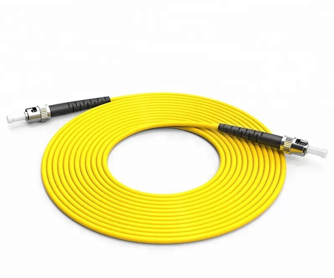 G652D 0.3mm Single mode simplex ST ST Fiber Optic Patch Cords