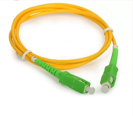 SIMPLEX 9 / 125um Fiber Optic Patch Cords 1m Single Mode