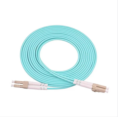 Lszh Jacket 1m Fiber Optic Patch Cord Multimode Lc Lc Connector Om4