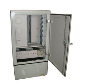 Stainless steel material Fiber Optic Cross-Connection Cabinet, Used for outdoor FTTX