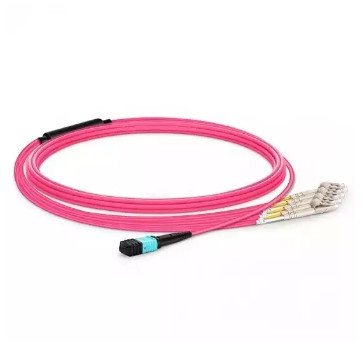 5m MPO MTP Connector Patch Cord LC UPC 8 Fibers LSZH OM4 OM3 MM