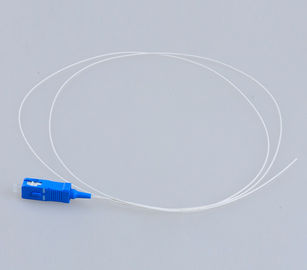 Fiber optical pigtail SC/UPC singlemode G652D simplex 0.9mm white LSZH cable