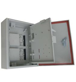 ISO SGS, ROHS Grey color 1*32 Cold rolled steel sheet splitter Fiber Optic Terminal Box / distribution box