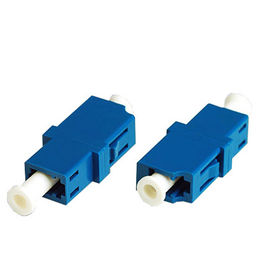 LC Singlemode Fiber Optic Adapter simplex blue color LC optical adapter