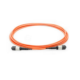 Multimode OM2 MPO trunk cable Female to Female 12 core Low insertion loss