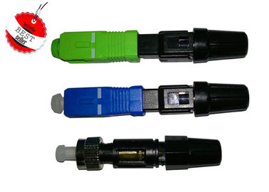 SC / UPC SC / APC FC / UPC Quick Assembly Connector , Easy To Operate