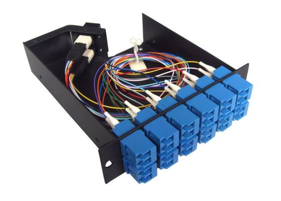 19'' Rack Mount Patch Panel 1U Fiber Cassette Module