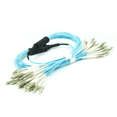 OM3 Multimode Branch Multicore 0.5M LC Optical Fiber Jumper