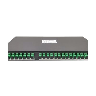 Splitter Rack Panel 1U Fiber Optic Odf 1X2 Splitter Rack Mount Patch Panels