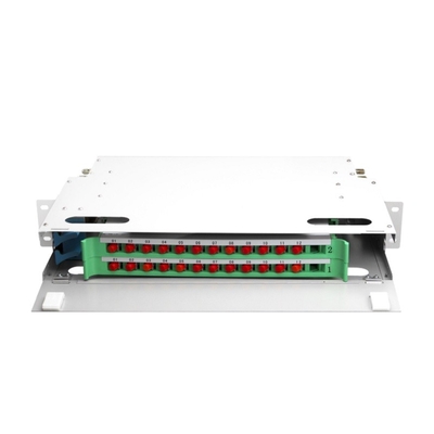 24 48 Port SC FC ST LC Optical Fiber Distribution Frame