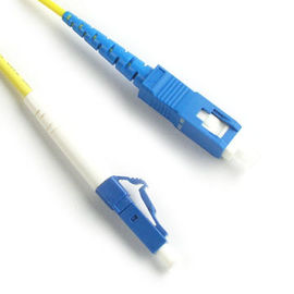 Simplex Single-mode Fiber Optic Patch Cord 1310nm / 1510nm With SC / LC Connector