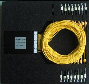 Low insertion loss, low PDL 1 × 32 PLC Fiber Optic Splitter 1310nm / 1550nm