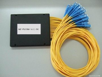 1 × 32 PLC Fiber Optic Splitterr, SC / PC connector, 3.0mm cable for Fiber to the home