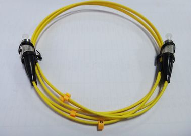 Low insertion loss, high return loss ST / PC SM DX 2.0mm, Fiber Optic Patch Cord